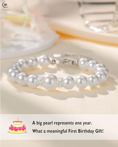 UPROMI First Birthday Gifts for Girls Bracelet3