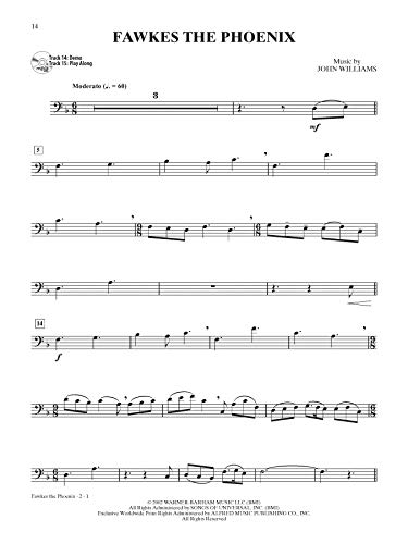 Harry Potter Instrumental Solos: Trombone, Book & Online Audio/Software (Pop Instrumental Solo Series) - Image 4