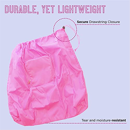 Saco de roupa para viagem Miamica, Saco de lavanderia, rosa, tamanho único