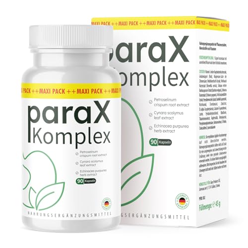 ParaX Komplex Kapseln | Für deine körperliche Balance | Premium Qualität | 90 Kapseln Inhalt