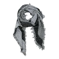 NONMON Echarpe Femme Hiver, Écharpe à Carreaux, Chale Femme Hiver, Grande Taille Haude Tissu en Doux, Foulard Femme 250 * 70CM Cadeau Unisexe Cadeau Noël
