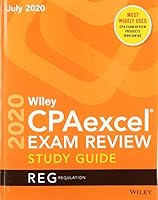 Wiley CPAexcel Exam Review July 2020 Study Guide: Regulation 1119714990 Book Cover