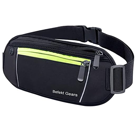 Befekt Gears Riñonera Deportiva, Riñonera Running Mujer Hombre Impermeable con Bandas Reflectantes Agujero del Auricular Ideal para 6,5 Pulgadas de móvil iPhone XS MAX/X, Xiaomi, Huawei etc.