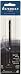 Waterman Ballpoint Refill for Ballpoint Pens, Fine point, Black ink (734254)