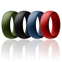 Algopix Similar Product 9 - ROQ Silicone Wedding Ring for Men