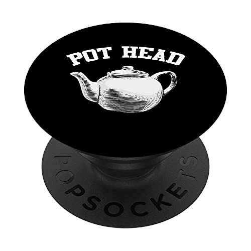 Camisa de café Cabeza de café Amante del café PopSockets PopGrip Intercambiable Cover