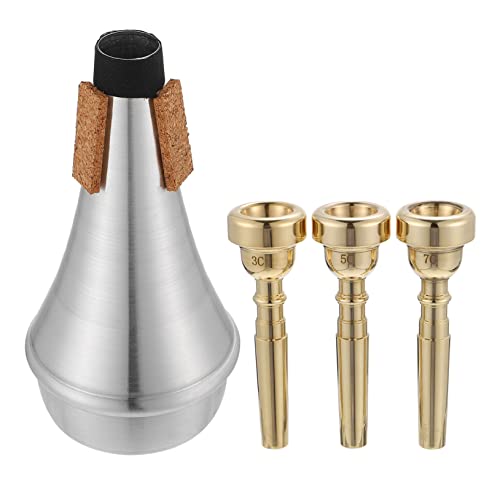 ifundom 1Set Durable Trumpet Sordine Mouthpiece Replacement for Trumpet High End Materials Wear Resistant for Schools Concerts and Bands