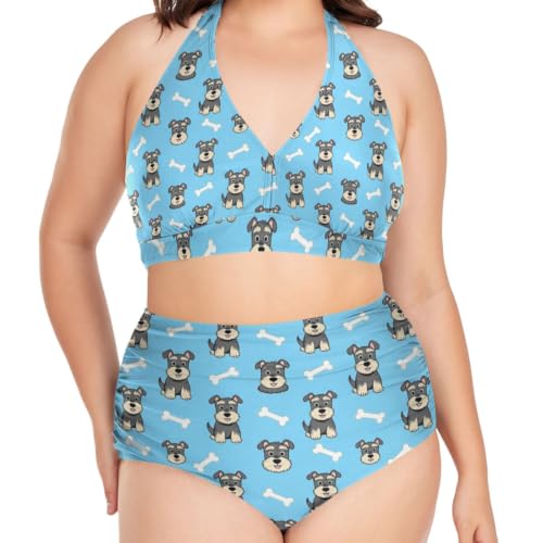 Tenues de bain courbes pour femme grande taille L au 4XL tissu extensible 3D