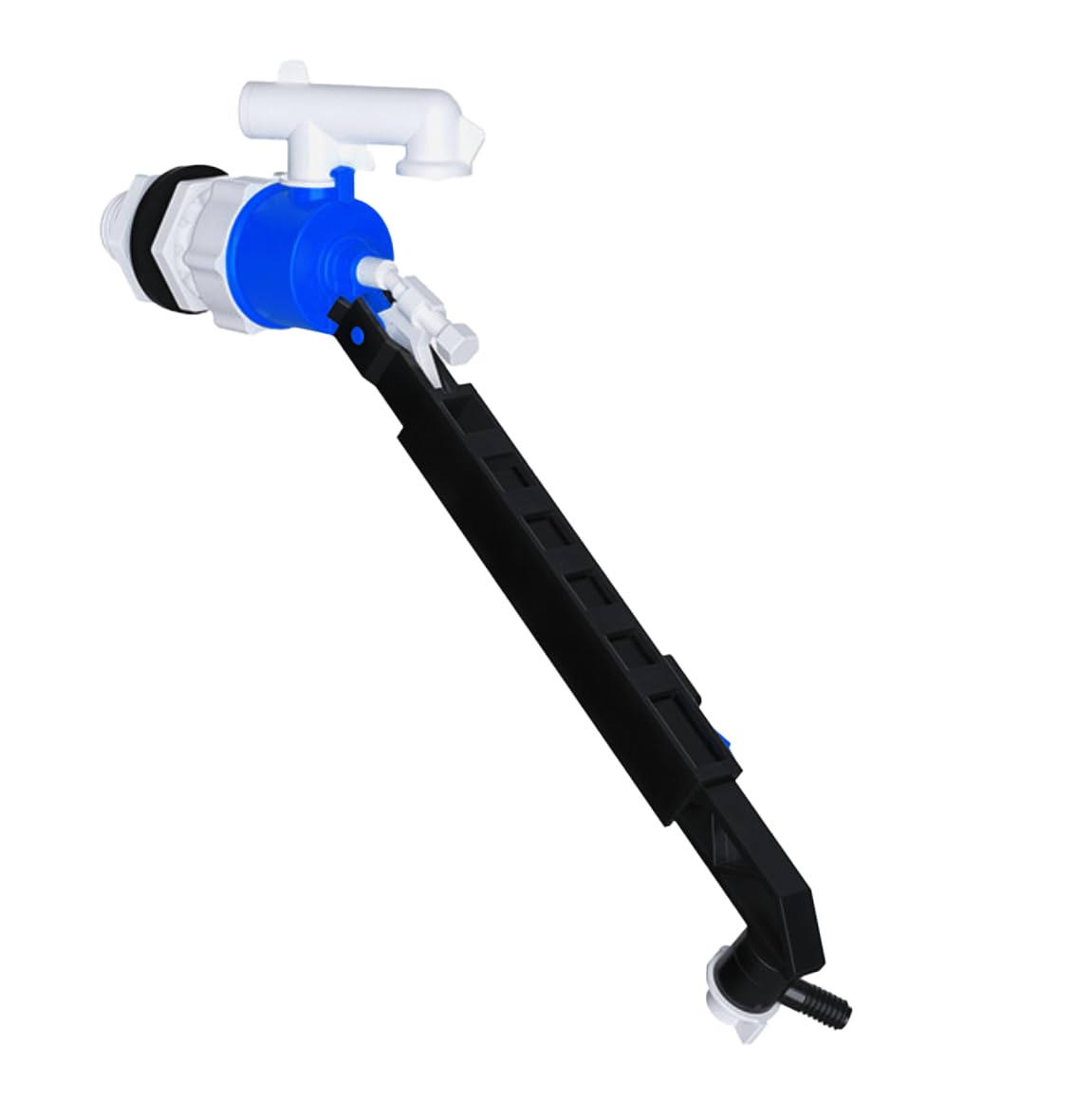 Universal Side Entry Toilet Cistern Fill Valve with Adjustable Float Arm - 1/2" Toilet Inlet Valve, Side Entry Fill