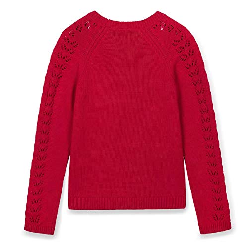 Image of Kid Nation Girls Sweaters for Teen Girls Toddler Girl Crewneck Pullover | Long Sleeve Knit Top for Casual Fall Winter Wear