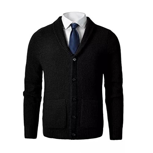 Pull mode homme style cardigan pour les journées fraîches au bureau et sorties