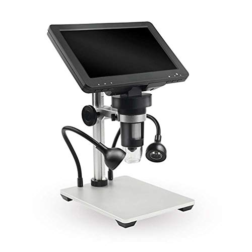 LCD Digital Mikroskop, 7 Zoll 1080P HD Digital Microscope Camera Video Recorder 10X-1200X Vergrößerung Zoom Endoskop Mit…