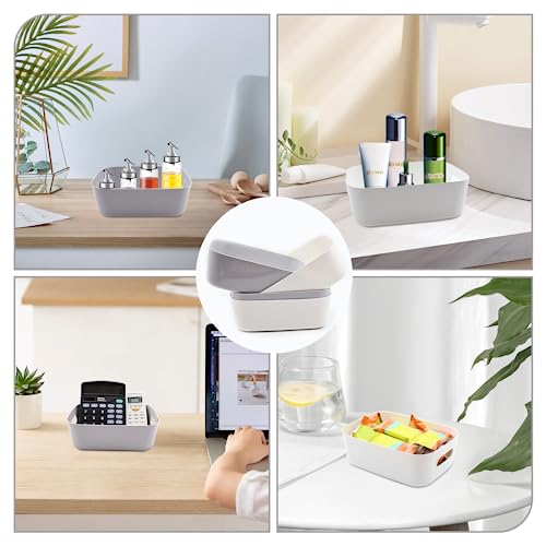 4 Pezzi Cestini Portaoggetti Cestino Portaoggetti