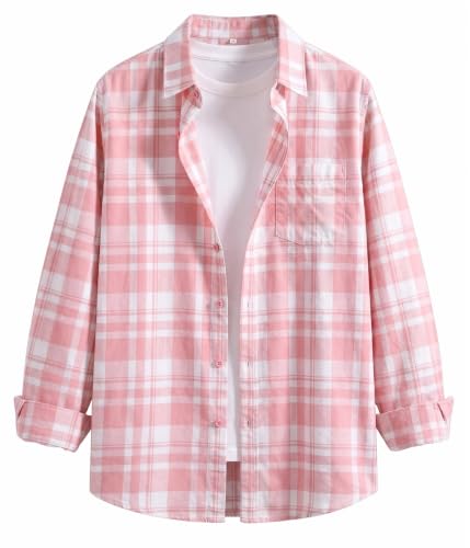 Image of Afflatus Men's Checked Casual Premium Cotton Blend Full Sleeve Regular Fit Check Shirt for Man | Stylish Checks Shirt for Casual Wear | Cotton Shirt for Men