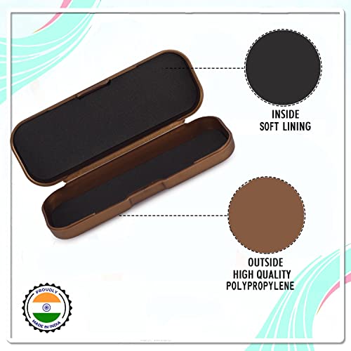 Image of VIVID Vision Unisex Adult Lightweight Eyewear Specs Case Cover | Protect Eye Glasses | Chashma Dibbi | Sunglass Box