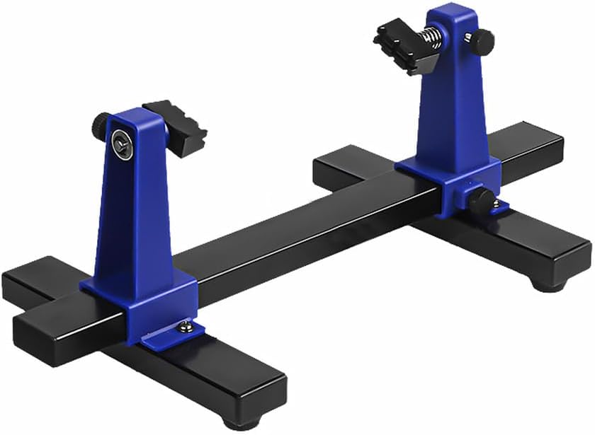 Adjustable PCB Holder Circuit Board Holder Tool 360 Degree Rotation Printed Circuit Board Jig Soldering Assembly Stand Clamp Repair Tools (A)