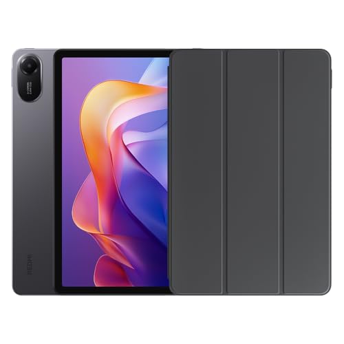 XIAOMI Redmi Pad 2 con cover, 4+128GB,Display 11' 2.5K definito, Batteria 9000mAh(typ), Processore Helio G100-Ultra, Quad speakers audio immersivo, Gray, Garanzia 2 anni (alimentatore non incluso)