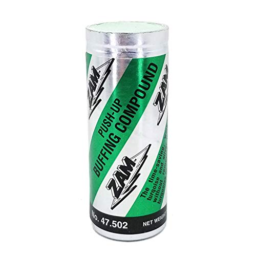 Zam Buffing Compound Jewelers Polishing Rouge Buff Cut & Polish 1/4 Lb Tube - 3 Pack #TOP1