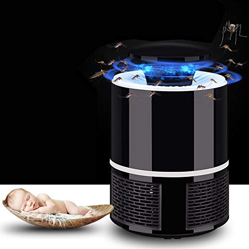 Mosquito Killer Nowa inteligentna dioda LED Uv Elektryczna przeciw komarom USB Charge Bezszumowa czarna