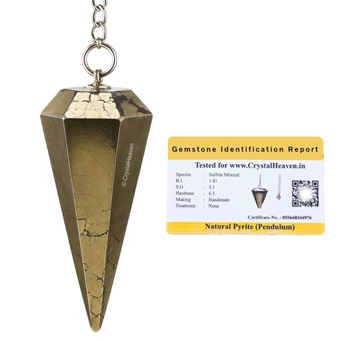 Image of Certified Pyrite Pendulum Dowsing Tool