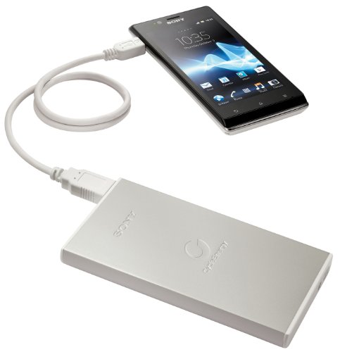 Sony CP-F2LSA Chargeur nomade pour Smartphone 7000 mAh Argent