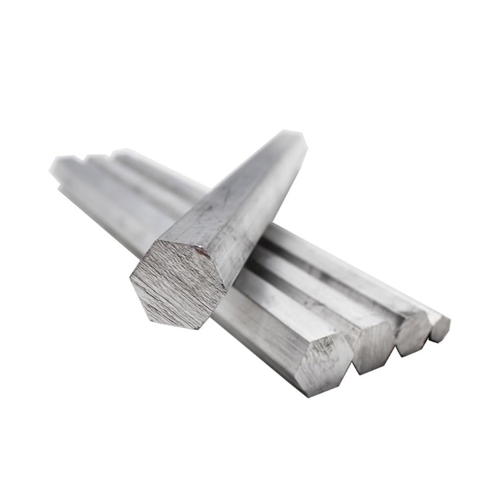 Perfil Plano de Aluminio, Varilla Hexagonal De Aluminio 100mm Longitud 8-60mm(60mm)