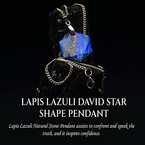 Image of REMEDYWALA Charged Energized David Star Shaped Pendant | David Star Shaped Pendant for Women and Men