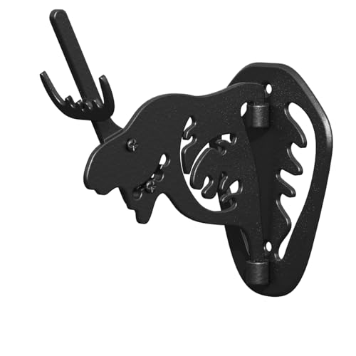 MSSOHKAN European Mount Skull Hanger – Adjustable Deer Skull Mount Wall Bracket, Antler Style Trophy Display for Antelope, Hog, Bear – Heavy-Duty Steel by MSSOHKAN - Used condition - US$15.79