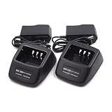 (2-Pack) kSC-35s Rapid Quick Charger for Kenwood Radio TK-2200 TK-2200L TK-2206 TK-2202 TK-2207 TK-2