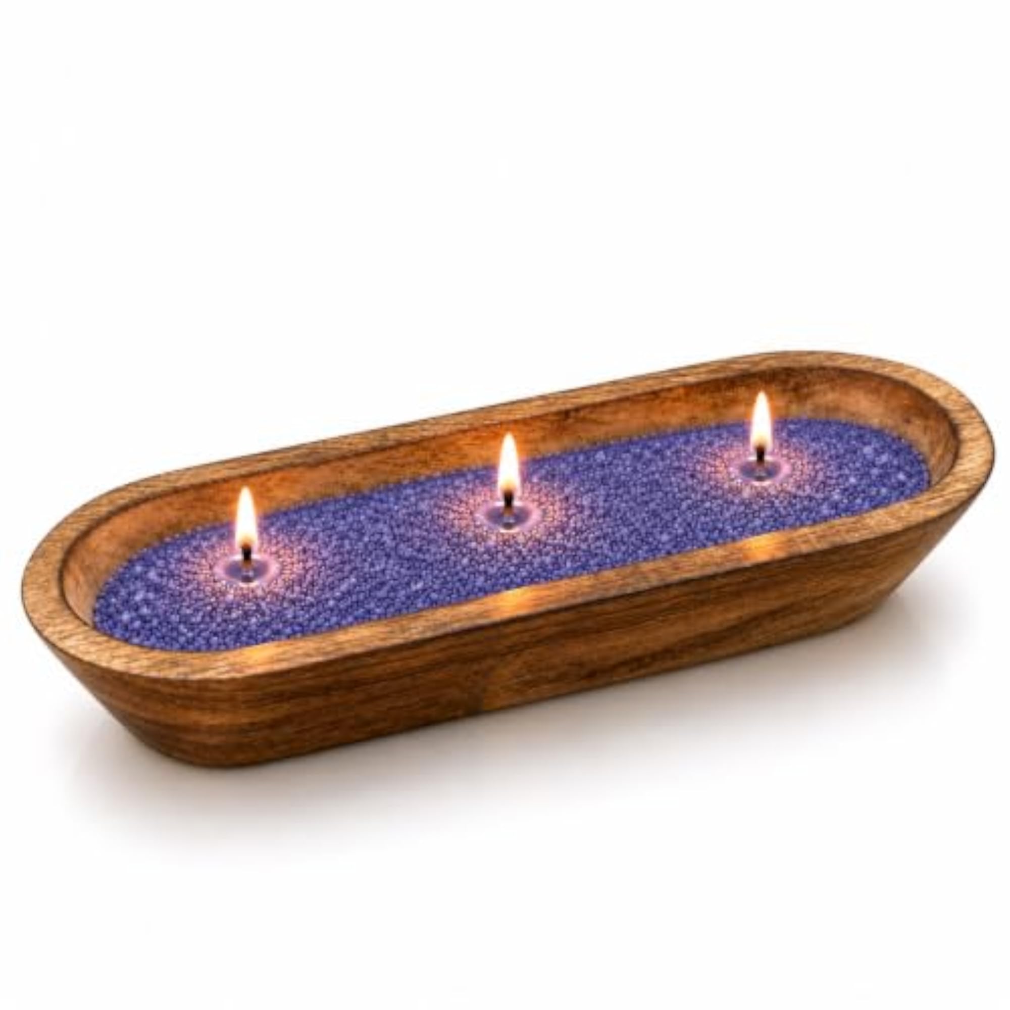 Refillable Pearl Wax Candle, Midnight Oudh Aroma
