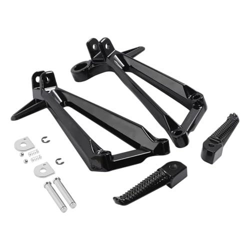 Repose-pied arrière noir pour YZF R3 et MT03 passager