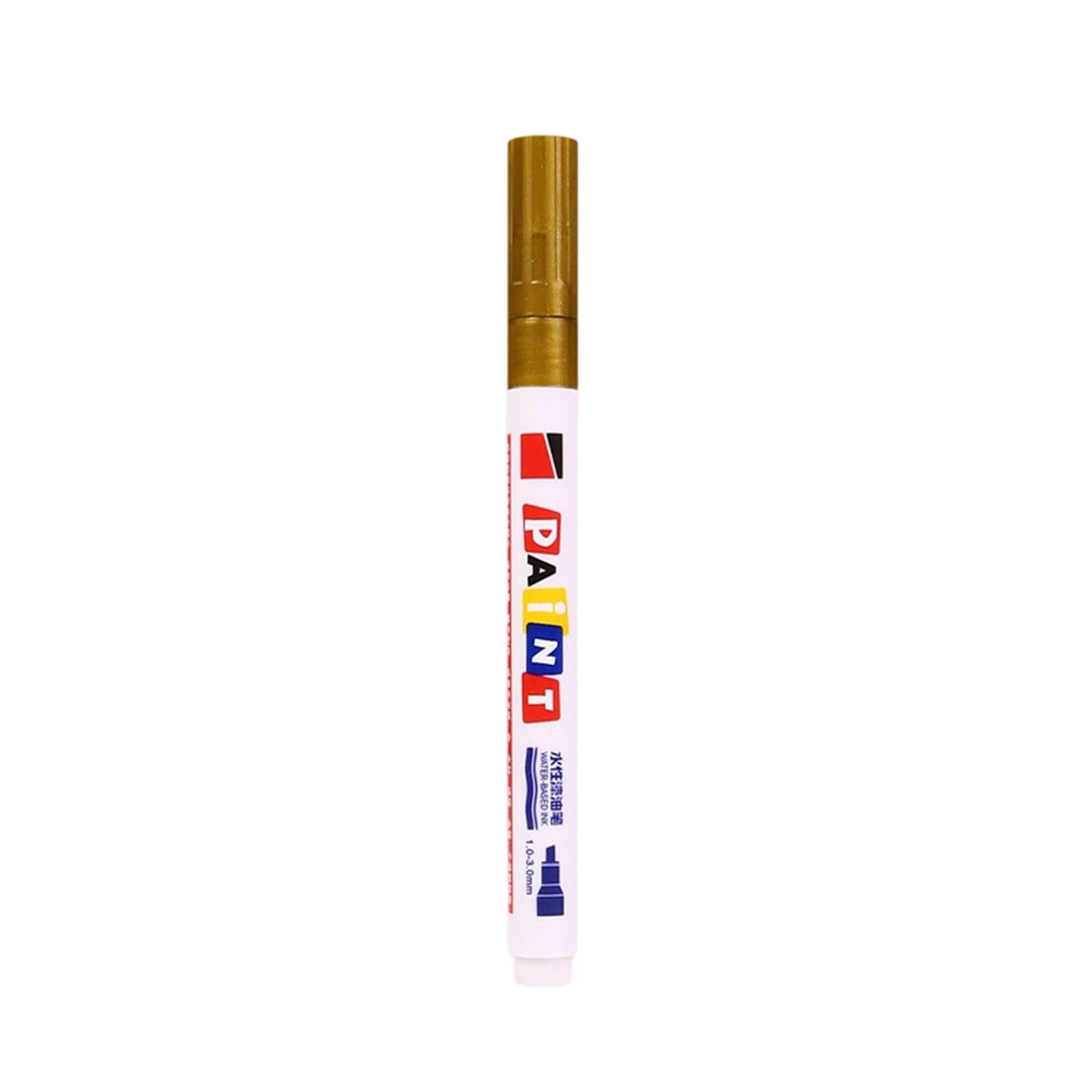 Xinsheinelry Oblique Head Gold Stone Inscription Pen Fade And Water Resistance Stone Paint Marker For Outdoor Gravestones And Tombstone Restoration Grave Marker Repair Pen