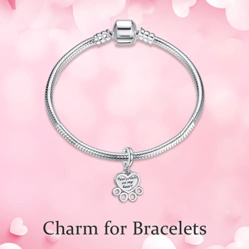 Image of Mothers Day Birthday Number Love Family Friendship Graduation Auntie Grandma Dad Mom Charms for Pandora Bracelets Necklaces, Gifts Women, for Anniversary Valentines Christmas