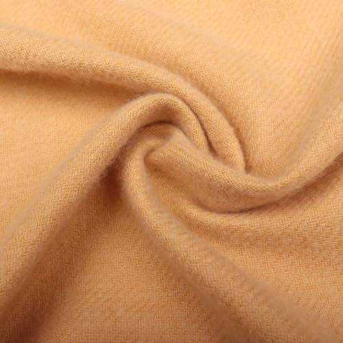 Lycharoty マフラー レディース カシミヤタッチ ストール 大判 秋冬 厚手 無地 両面使える 男女兼用 結婚式 誕生日プレゼント クリスマスプレゼント 四色展開 の商品画像 4