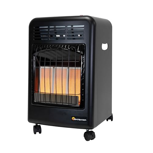 Mr. Heater MH18CH Radiant Cabinet LP Heater,Black