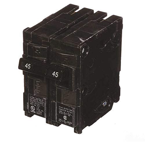 Image of Siemens -HI Q245 45-Amp Double Pole Type QP Circuit Breaker, black