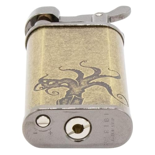 Encendedor de pipa Takara japonés de doble llama recargable miniatura 6
