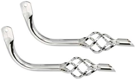 Alta Bicycle Cage Muffler Tailpipe Chrome, Multiple Styles