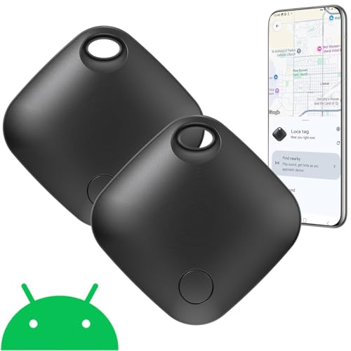 Air Tags-2 Pack Android,Luggage Tracker Tags for Android Works with