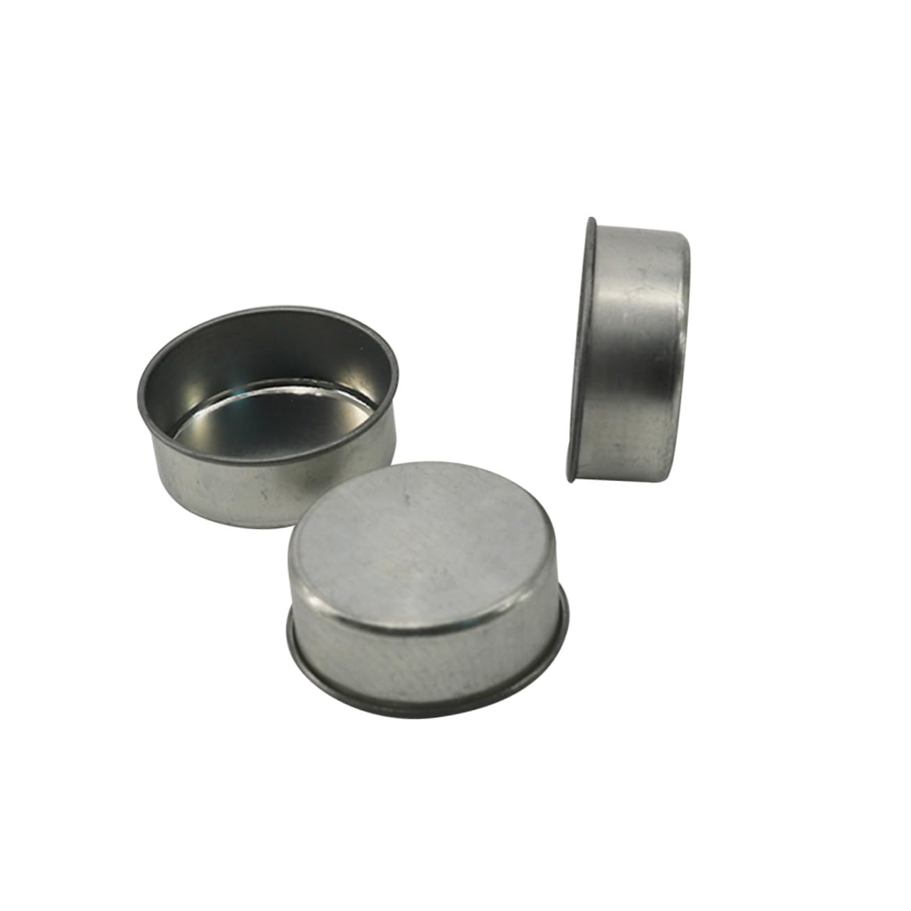 Angoily Metal Tealight Candle Tins 10 Piece Iron Candlestick Storage Jars for DIY Beauty Crafts