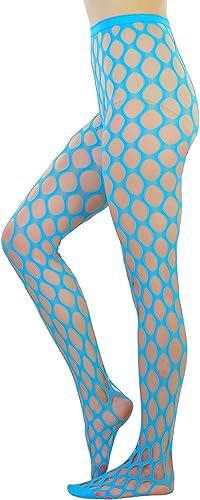 Image of ToBeInStyle Women's Large Mesh Fishnet Patterned Pantyhose Tights