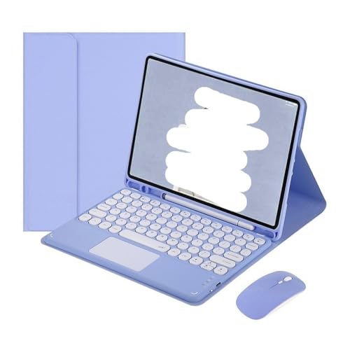 Coque iPad 10e génération avec clavier et souris pour travailler au café ou en voyage
