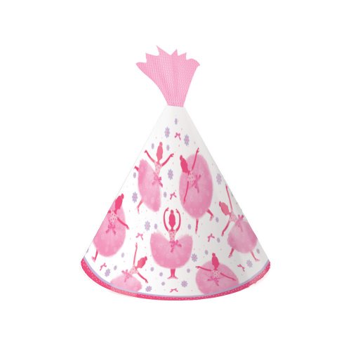 8-Count Birthday Party Hats, Tutu Much Fun