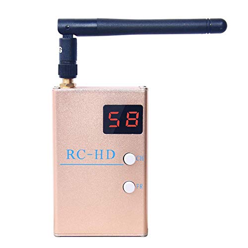 FPV 5,8 GHz 48 canali ricevitore video RC-HD 1080 P uscita e A/V e con antenna 2DBi per drone da FPV
