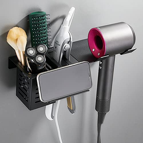 Support mural pour sèche-cheveux idéal pour simplifier votre routine coiffure matinale - 5
