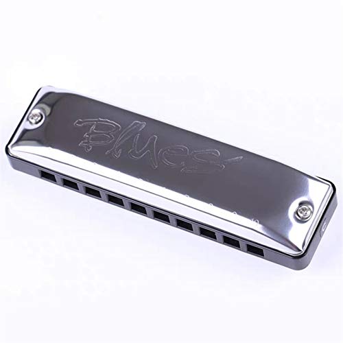 KIRANDIE Harmonica diatonique 10 Trous 20 Note Blues Harp Key C ABS Peigne Brass Reeds Instruments de Musique (Color… - Les Beatles, Paul McCartney, John Lennon, RIngo Starr, George Harrison KIRANDIE Harmonica diatonique 10 Trous 20 Note Blues Harp Key C ABS Peigne Brass Reeds Instruments de Musique (Color…
