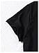 Verdusa Cute Outfits for Girls 10-12 Graphic Tees and Straight Leg Jeans Set with Bows Tween Girls Trendy Clothes Black 11 Years