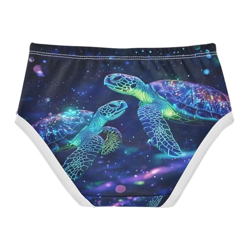 Galaxy Sea Turtles Toddler Girls's Underwear 2T 202b89582