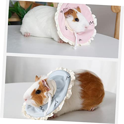 BELLIFFY 1stück Elizabethan Collar Für Kleine Haustiere Schutzkragen Gegen Lecken Und Kratzen Für Meerschweinchen Und Fliegende Eichhörnchen Waschbar Leicht Und Langlebig