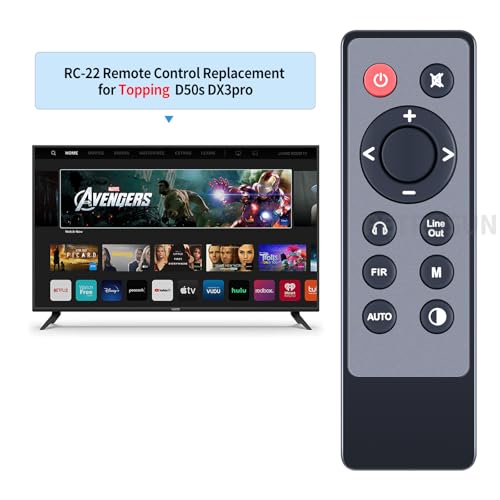 Télécommande RC-22 DAC perdue ? Remplacez-la pour Topping DX3 Pro+ E30 - 3